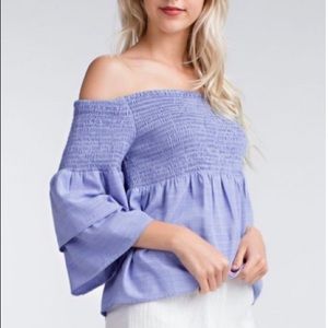 Honey Punch Off The Shoulder Top